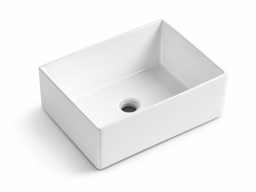 SANIKB D557A white ceramic basin
