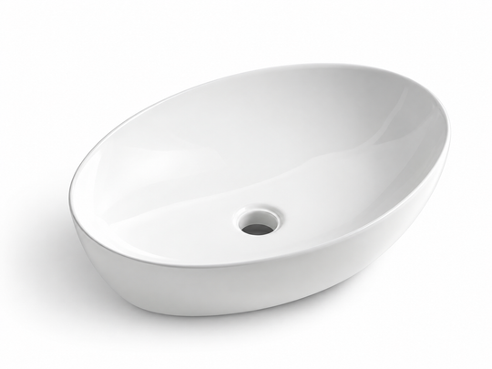 SANIKB D558 white ceramic basin
