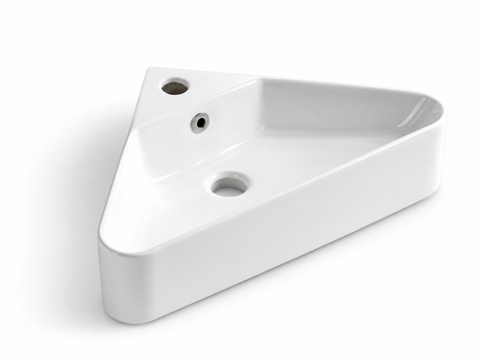 SANIKB D560 white ceramic basin