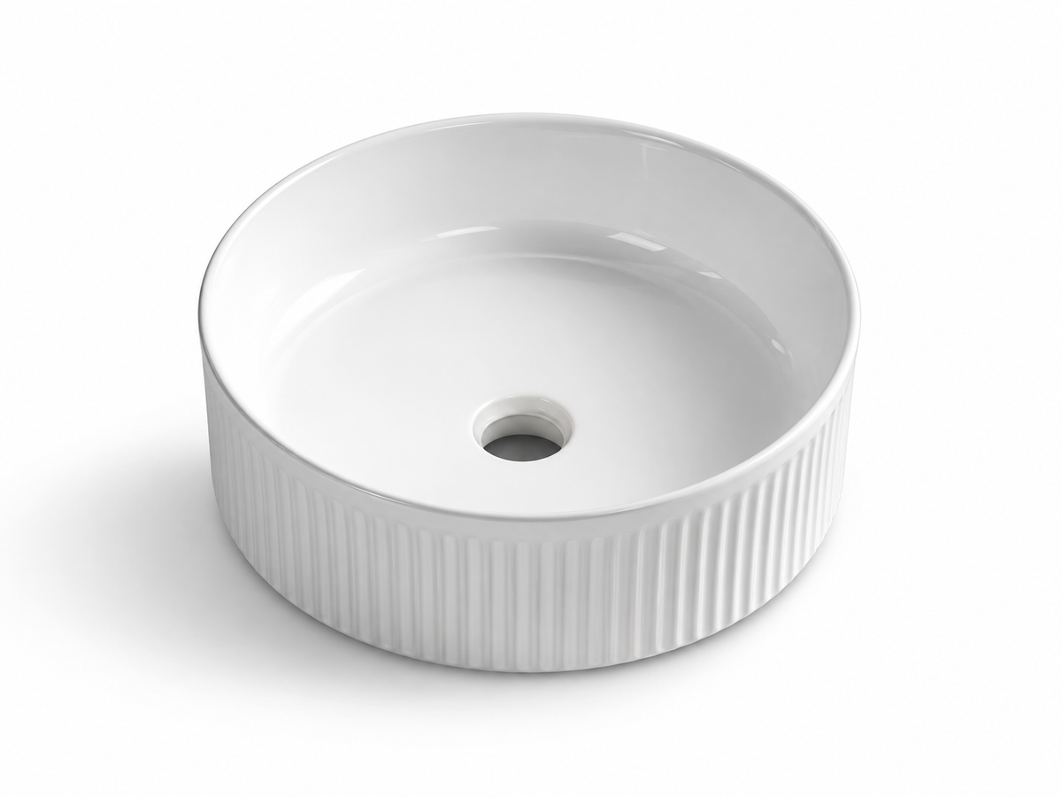 SANIKB D565 white ceramic basin