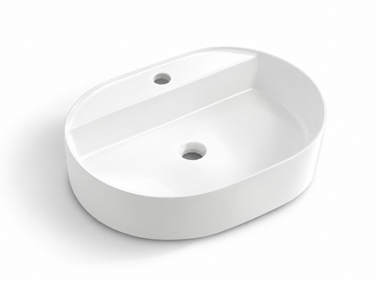 SANIKB D572A white ceramic basin