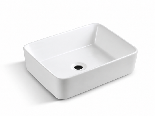 SANIKB D58 white ceramic basin