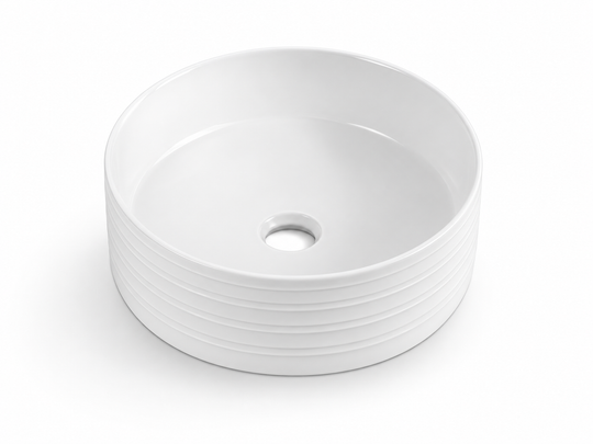 SANIKB D581 white ceramic basin
