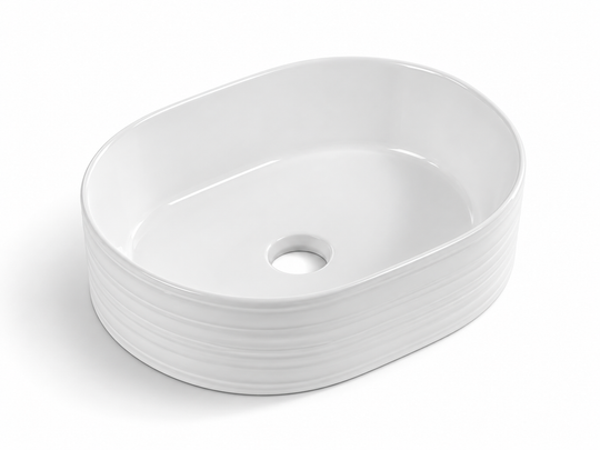 SANIKB D583 white ceramic basin