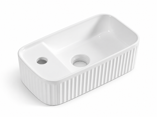 SANIKB D588 white ceramic basin