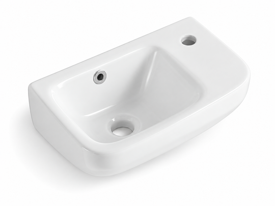 SANIKB D593A ceramic basin scene
