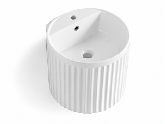 SANIKB D6015 white ceramic basin