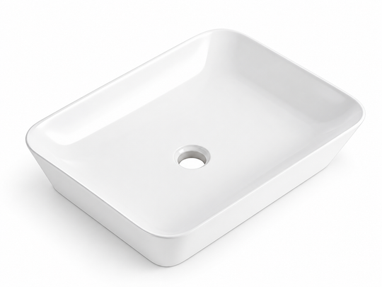 SANIKB D604 white ceramic basin