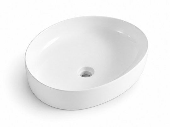 SANIKB D605 white ceramic basin