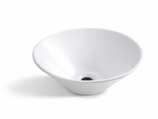 SANIKB D70 white ceramic basin