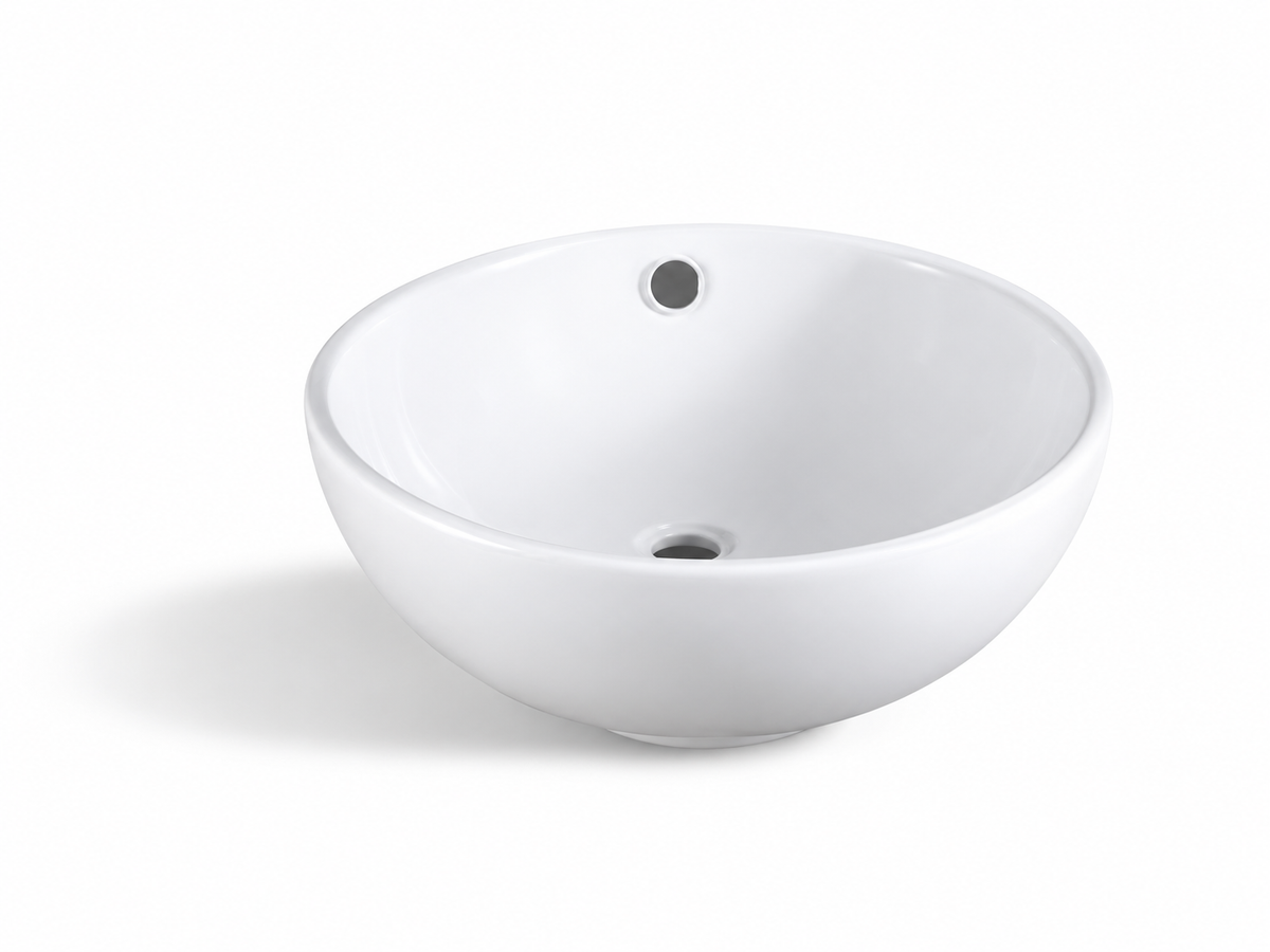 SANIKB D73 ceramic basin scene