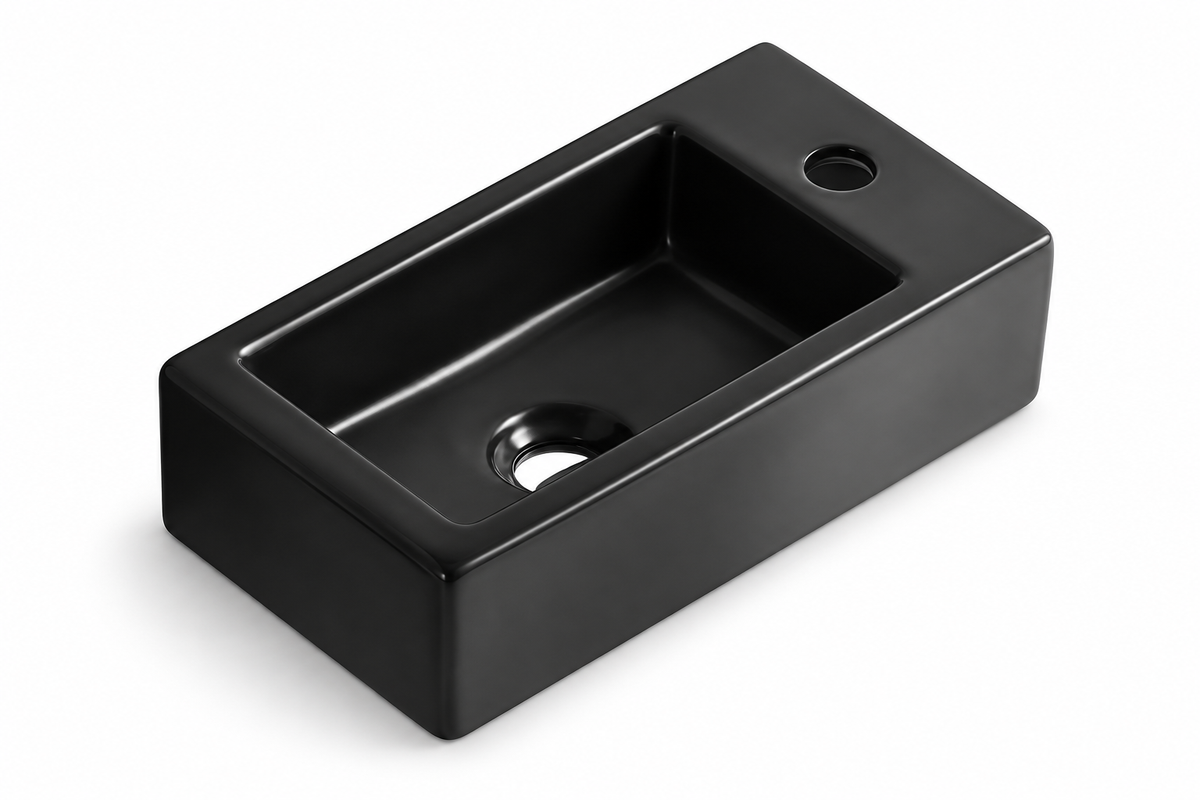 SANIKB SHY-3053ALMB ceramic basin scene