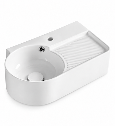 SANIKB SHY-3124 white ceramic basin