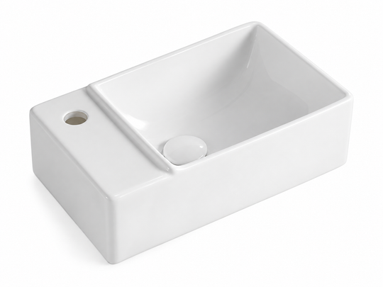 SANIKB SHY-3127R white ceramic basin