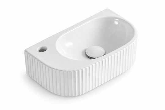 SANIKB SHY-3128R white ceramic basin