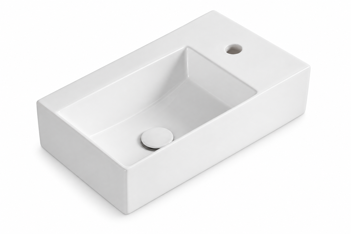 SANIKB SHY-3130 white ceramic basin