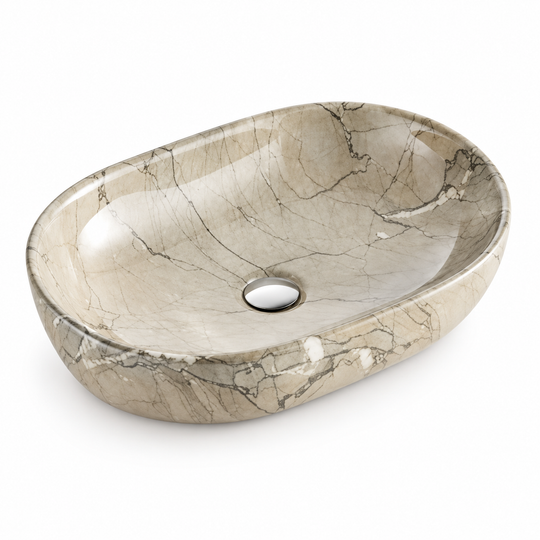 SANIKB SHY-5006D13 ceramic basin scene