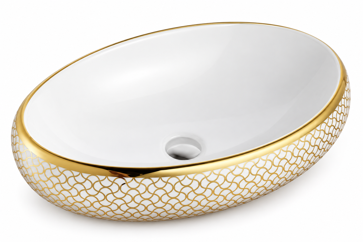 SANIKB SHY-5038J7 ceramic basin scene