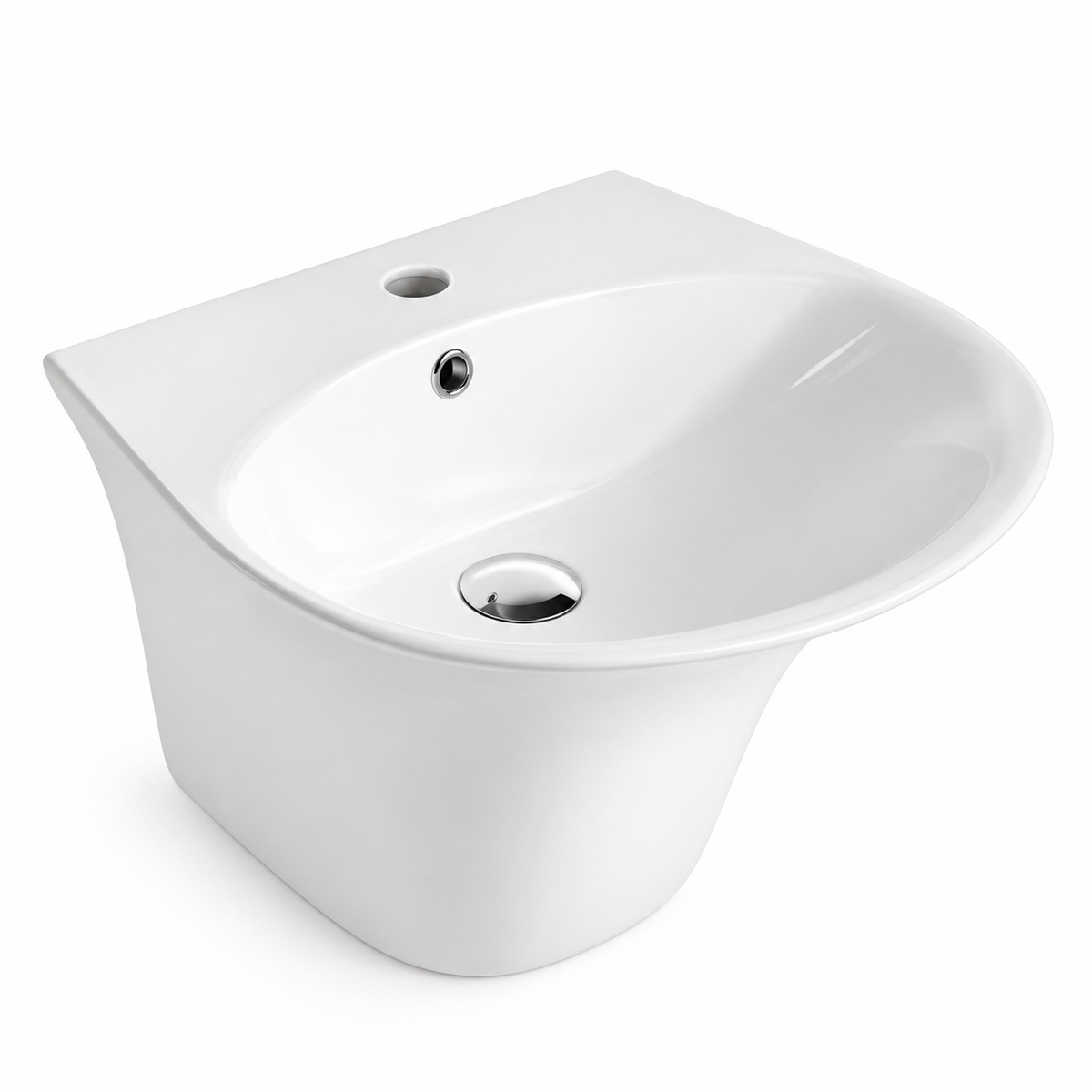 SANIKB SHY-5079A white ceramic basin