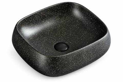 Black speckles