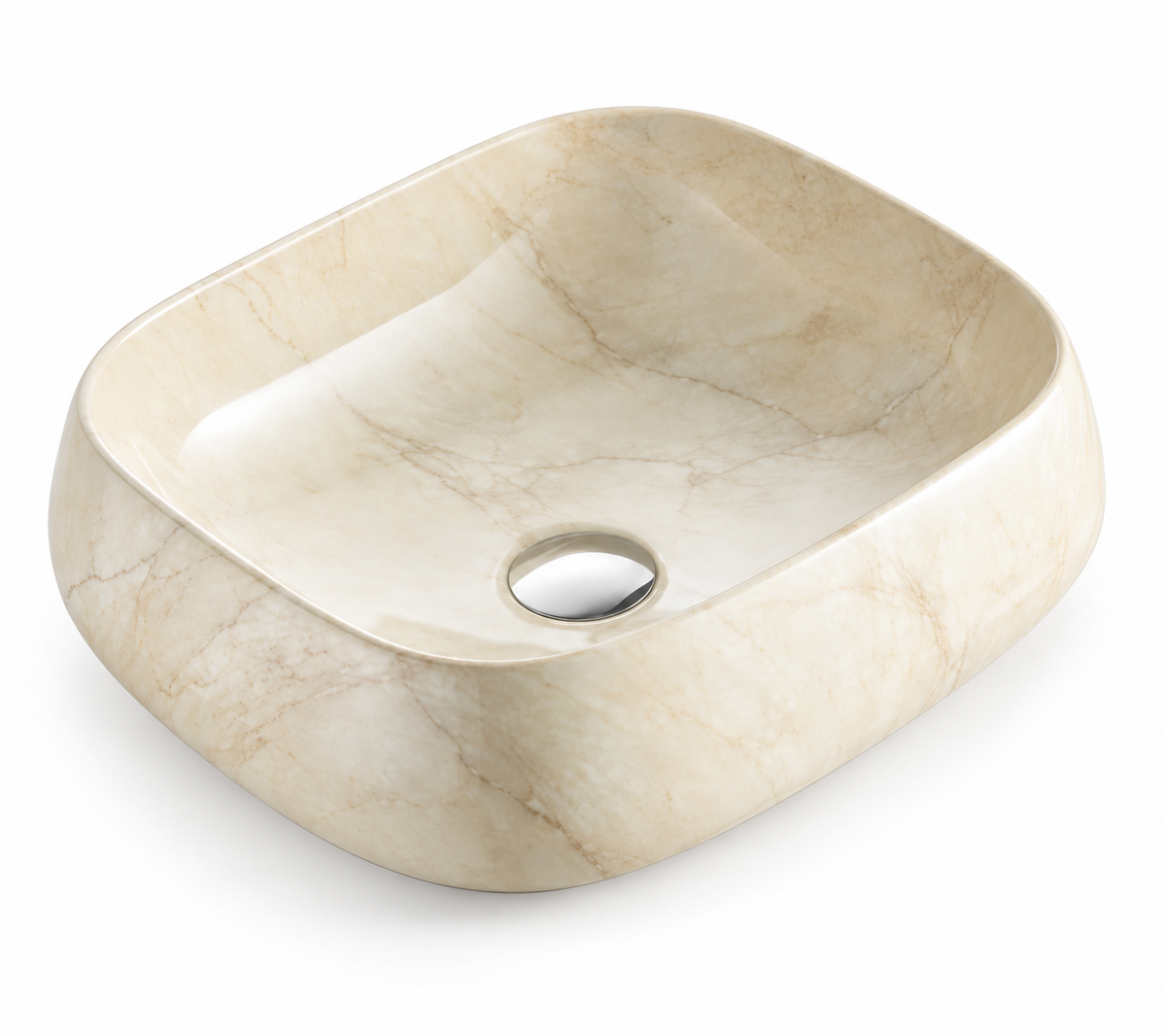 SANIKB SHY-5104D21 ceramic basin scene