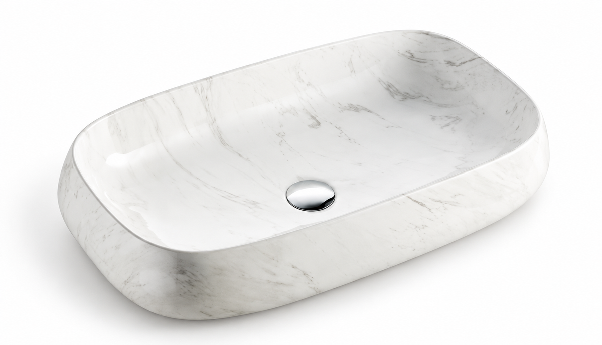 SANIKB SHY-5106D19 ceramic basin scene