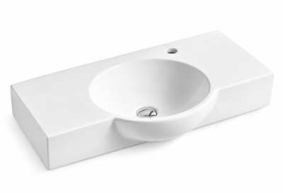 SANIKB SHY-5870 white ceramic basin