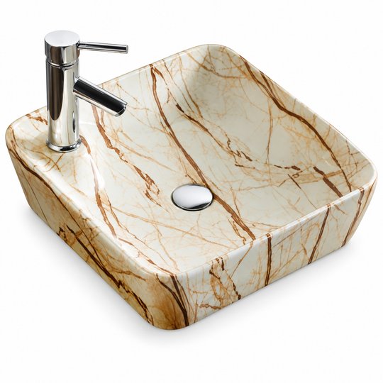 SANIKB SHY-8005D1 ceramic basin scene