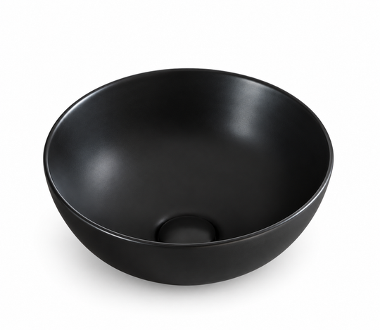 SANIKB SHY-8007MB black ceramic basin