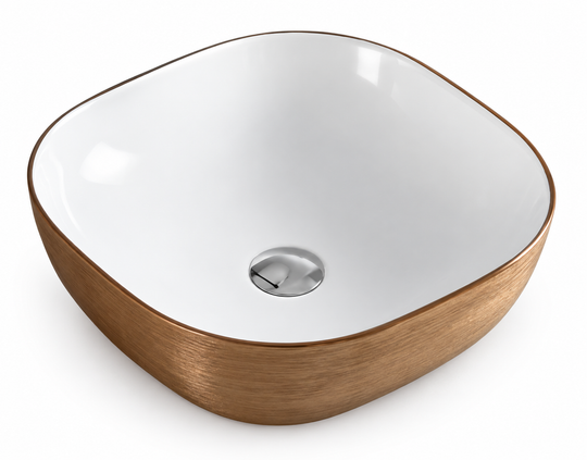 SANIKB SHY-8020RGS ceramic basin scene