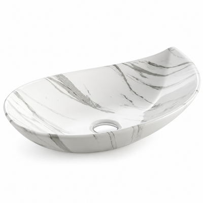SANIKB SHY-8023D17 ceramic basin scene