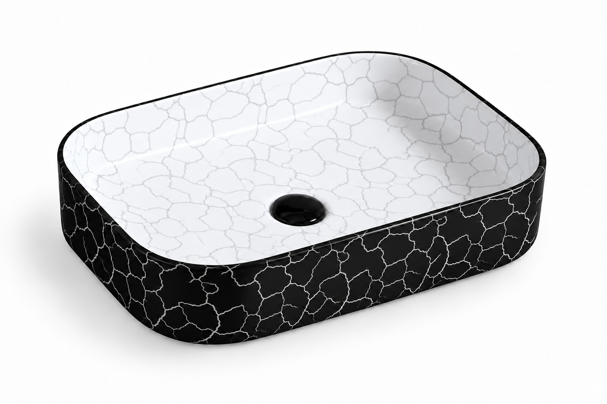 SANIKB SHY-8064-55C4 ceramic basin scene