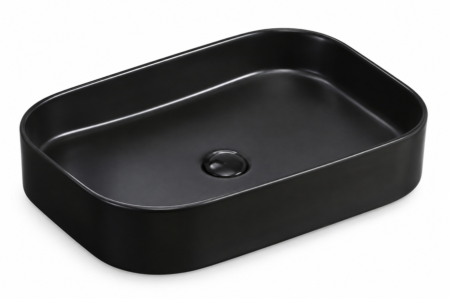 SANIKB SHY-8064-55MB ceramic basin scene