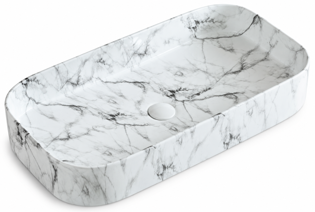 SANIKB SHY-8064-75D130 ceramic basin scene