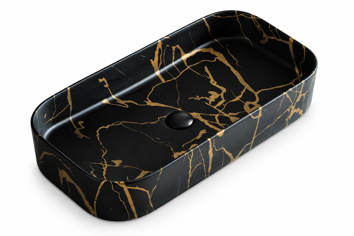 SANIKB SHY-8064-75D84 ceramic basin scene