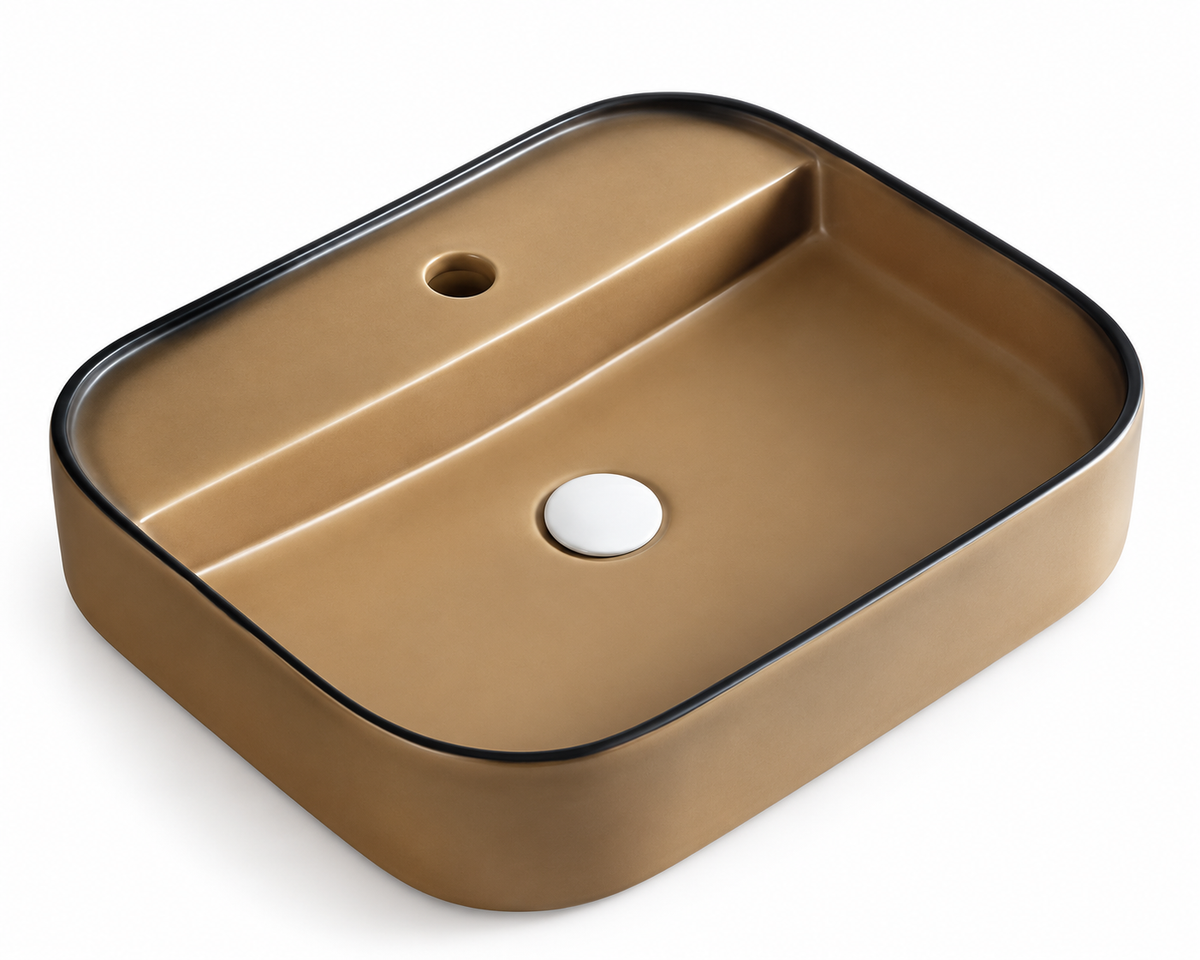SANIKB SHY-8065-55D112 ceramic basin scene
