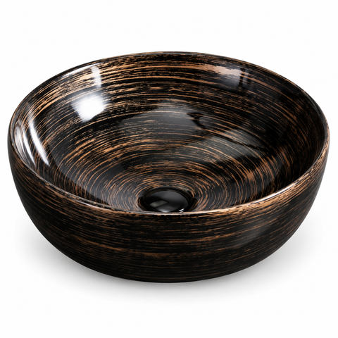 Brown wood look