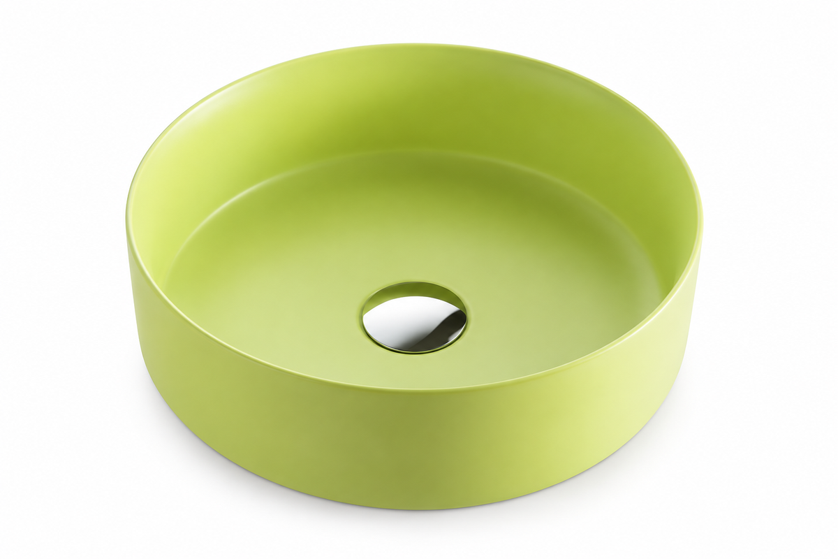 SANIKB SHY-8070YL1 ceramic basin scene