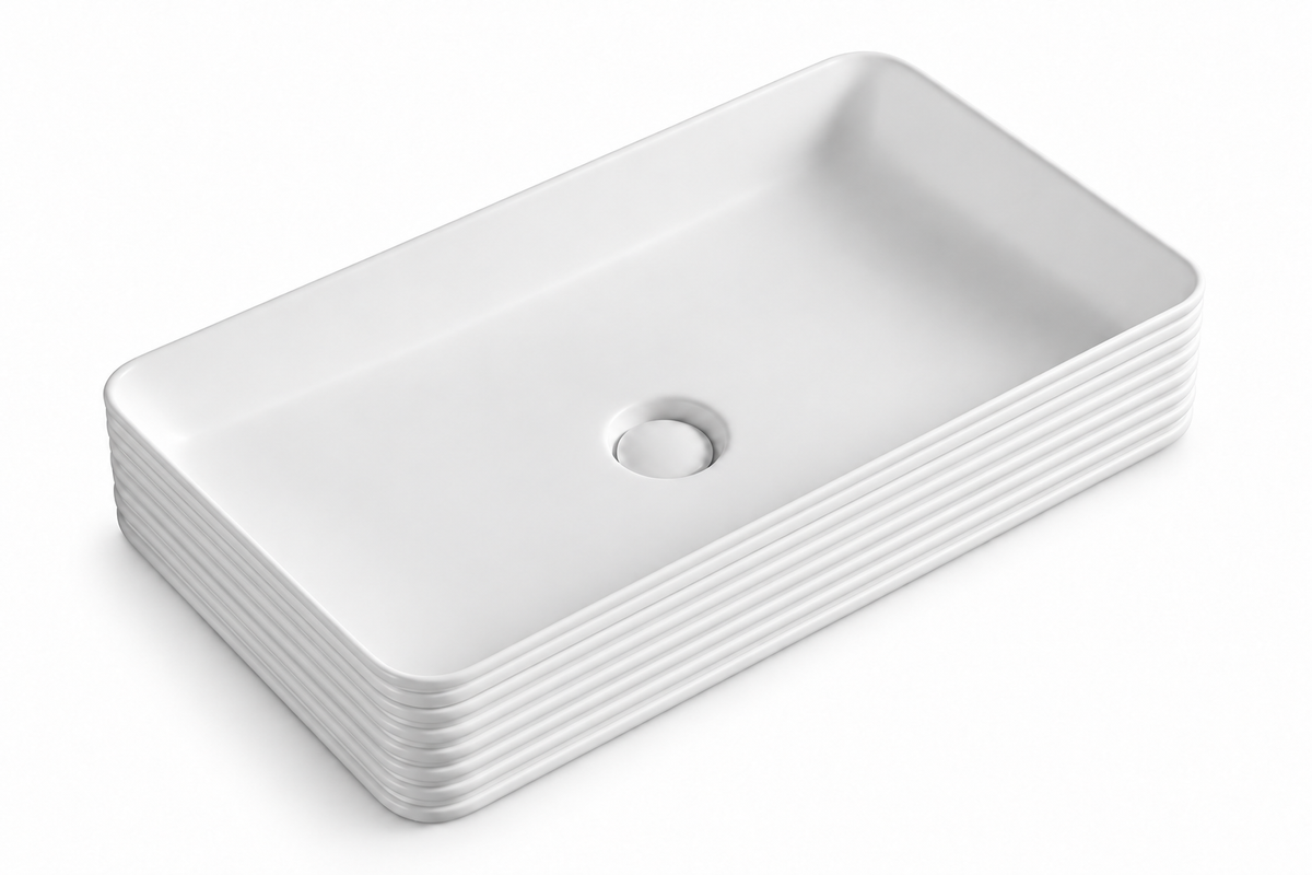 SANIKB SHY-8079MW ceramic basin scene