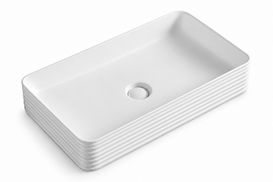 SANIKB SHY-8079MW ceramic basin scene