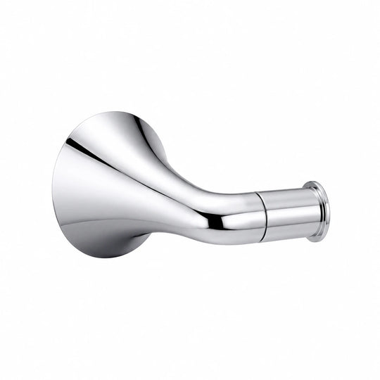 Chrome Robe Hook — wall-mounted SUS304 stainless steel bathroom hardware | SANIKB
