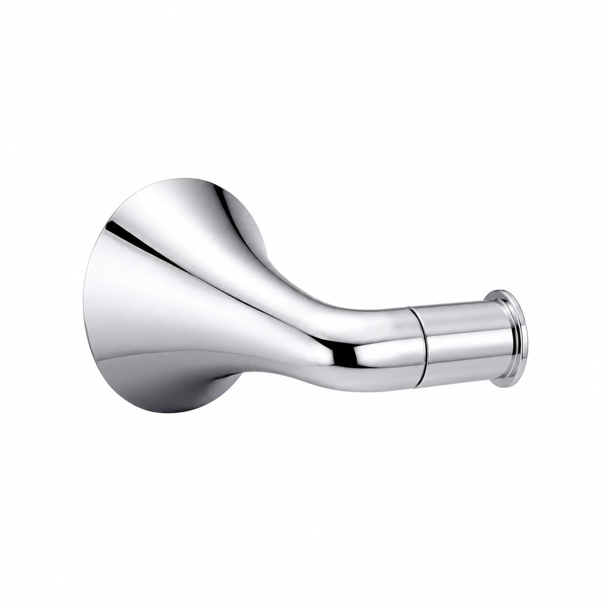 Chrome Robe Hook — wall-mounted SUS304 stainless steel bathroom hardware | SANIKB