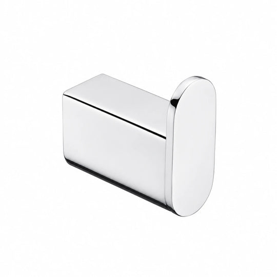 Chrome Robe Hook — wall-mounted SUS304 stainless steel bathroom hardware | SANIKB