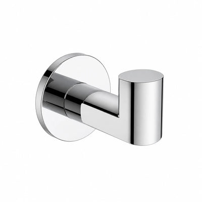Chrome Robe Hook — wall-mounted SUS304 stainless steel bathroom hardware | SANIKB