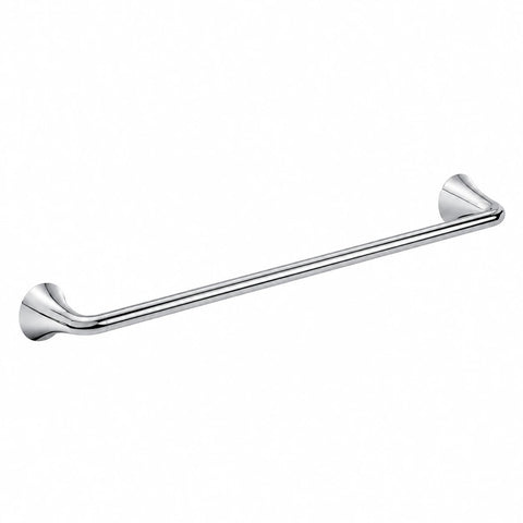 Porte-serviette chromé simple