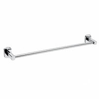 Square Chrome Towel Bar
