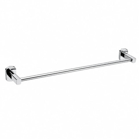 Porte-serviettes carré chromé