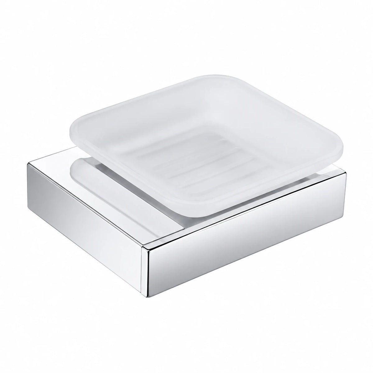 Chrome Soap Dish — wall-mounted SUS304 stainless steel bathroom hardware | SANIKB