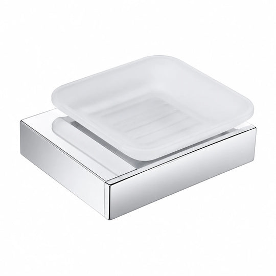 Chrome Soap Dish — wall-mounted SUS304 stainless steel bathroom hardware | SANIKB