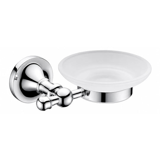 Chrome Soap Dish — wall-mounted SUS304 stainless steel bathroom hardware | SANIKB